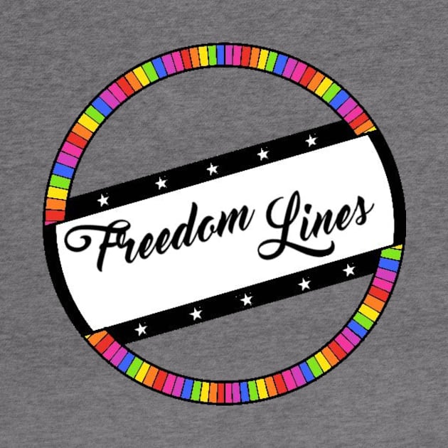 Freedom Lines- Rainbow Logo by lantheman